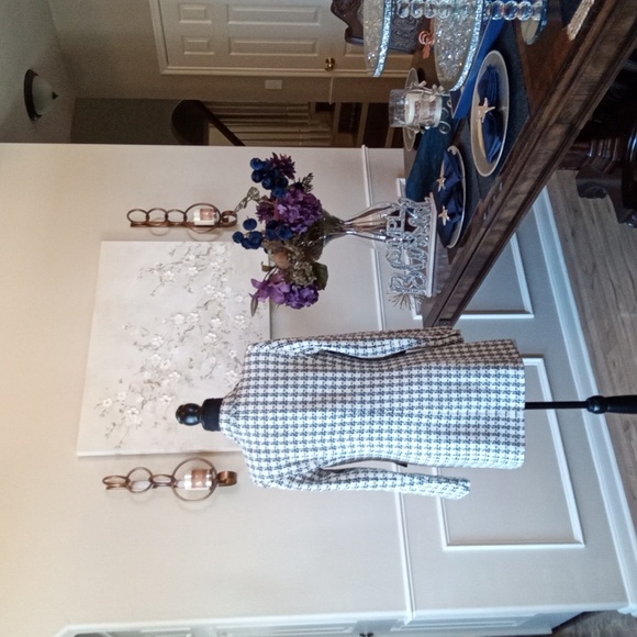 Zara Women's White And Black Double Breasted Tailored Coat. Size M - Picture 14 of 17